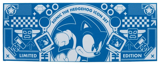 Sonic the Hedgehog Replica Commemorative Icons Set Limited Edition 10 x 28 x 4 cm