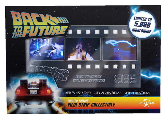 Back to the Future Ingot Metal Film Strip Collectible Limited Edition