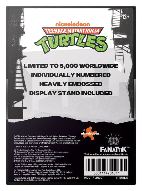 Teenage Mutant Ninja Turtles Ingot Villain Limited Edition