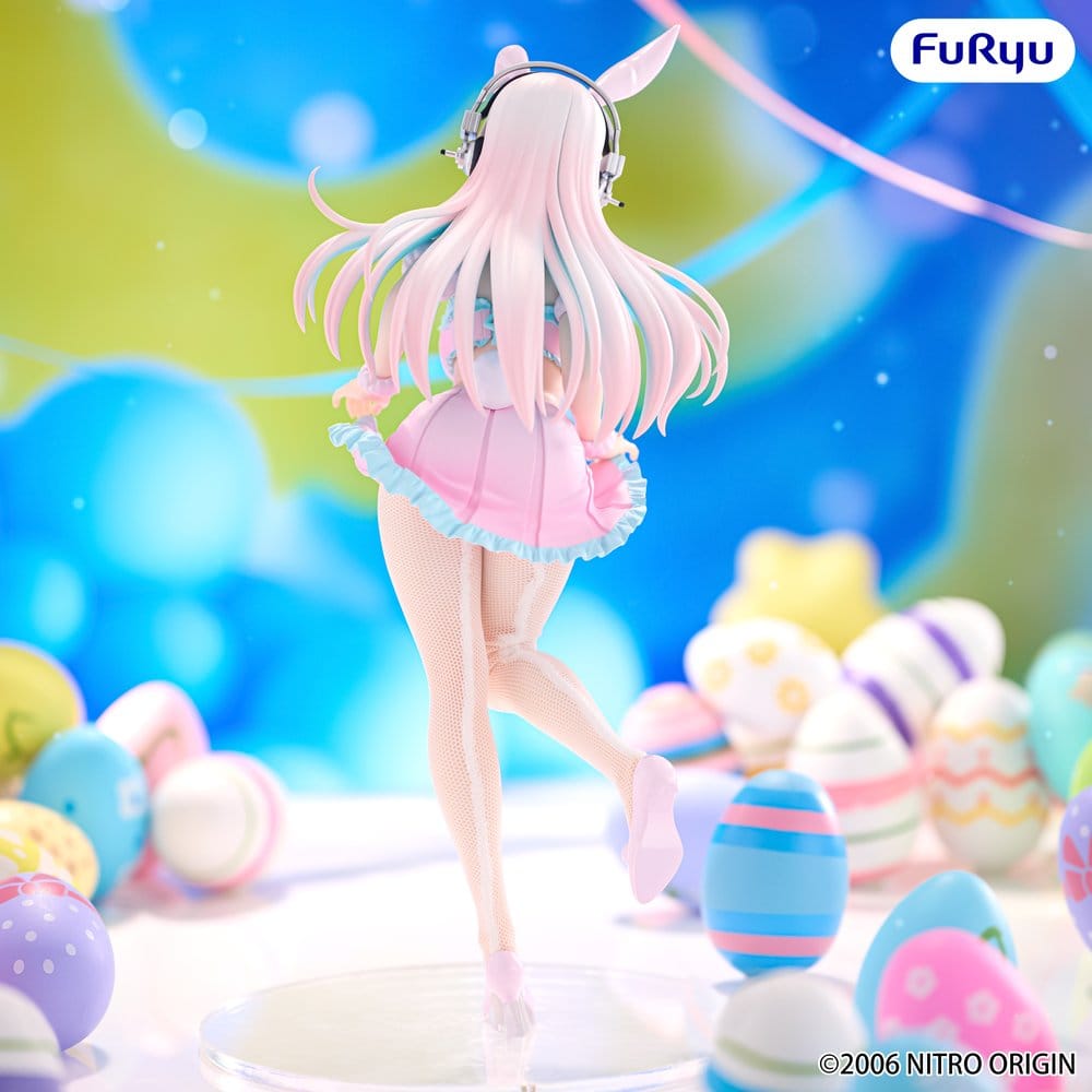 Super Sonico BiCute Bunnies PVC Figure Pastel Easter Ver. 29 cm