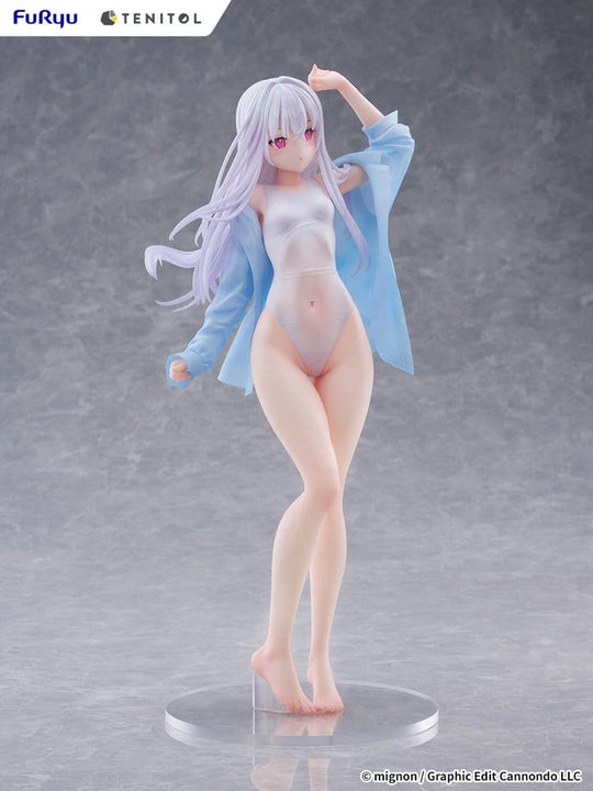 Mignon Works Tenitol Tall PVC Figure Shiro Swimsuit Ver. 30 cm