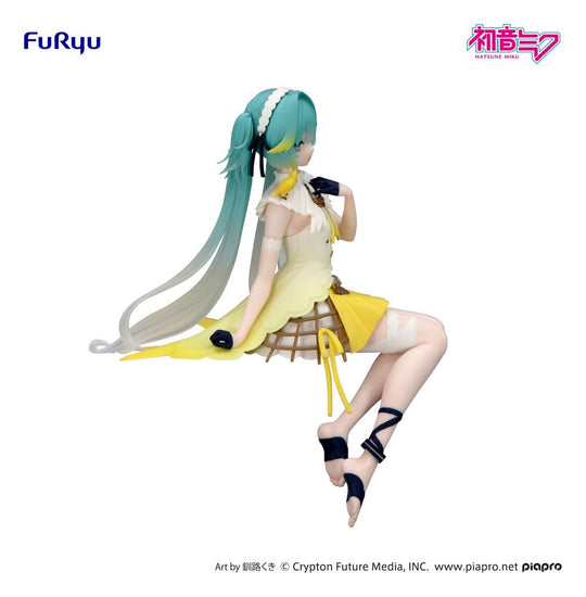 Hatsune Miku Noodle Stopper PVC Statue Canary Bird heo exclusive 14 cm