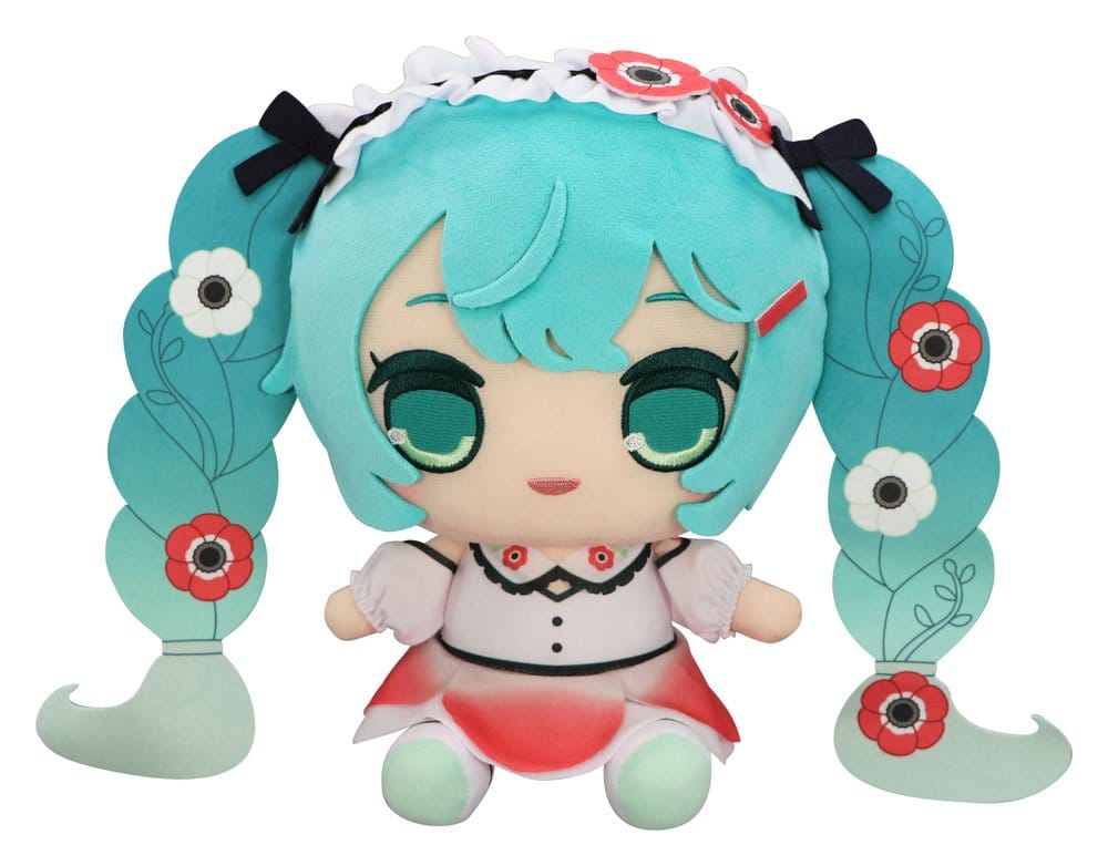 Hatsune Miku Kyurumaru Big Plush Figure Anemone 26 cm
