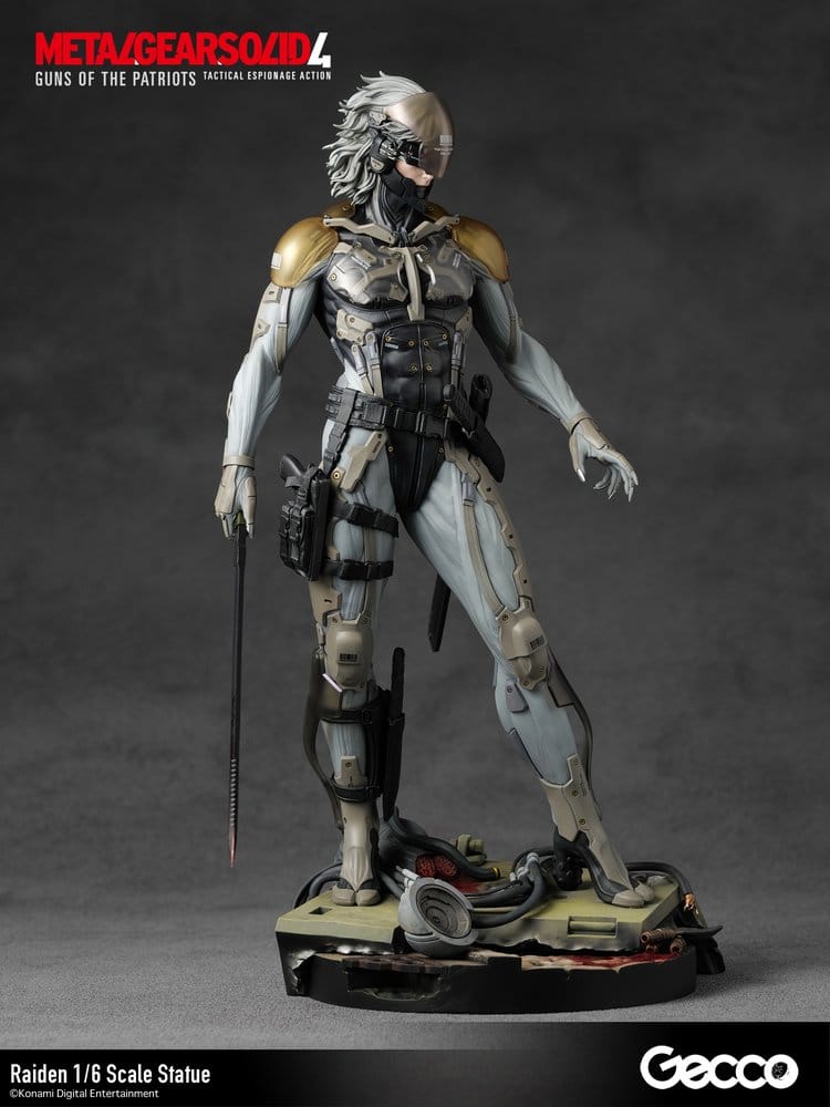 Metal Gear Solid 4 Guns of the Patriots Statue 1/6 Raiden 32 cm