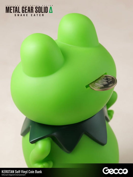 Metal Gear Solid ?: Snake Eater Soft Vinyl Bank Kerotan 21 cm