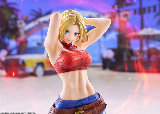 Fighting Girls Collection The King of Fighters XV PVC Figure 1/7 Blue Mary 26 cm