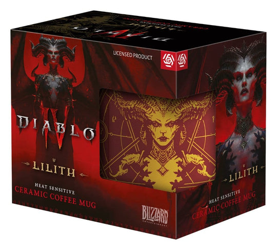 Diablo IV Heat Change Mug Lilith's Blood