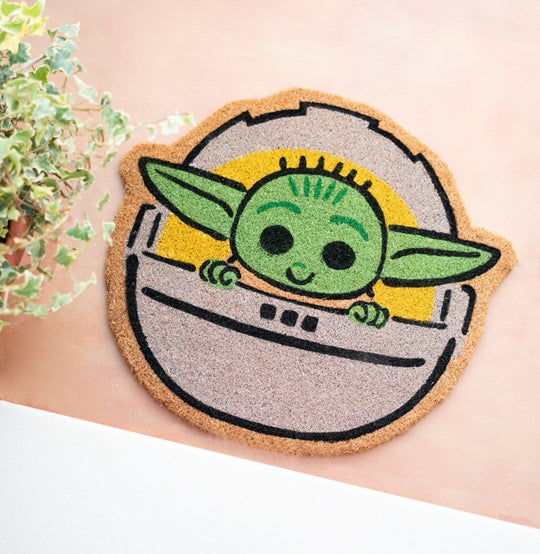 Star Wars The Mandalorian Die-Cut Door Mat 50 x 55 cm