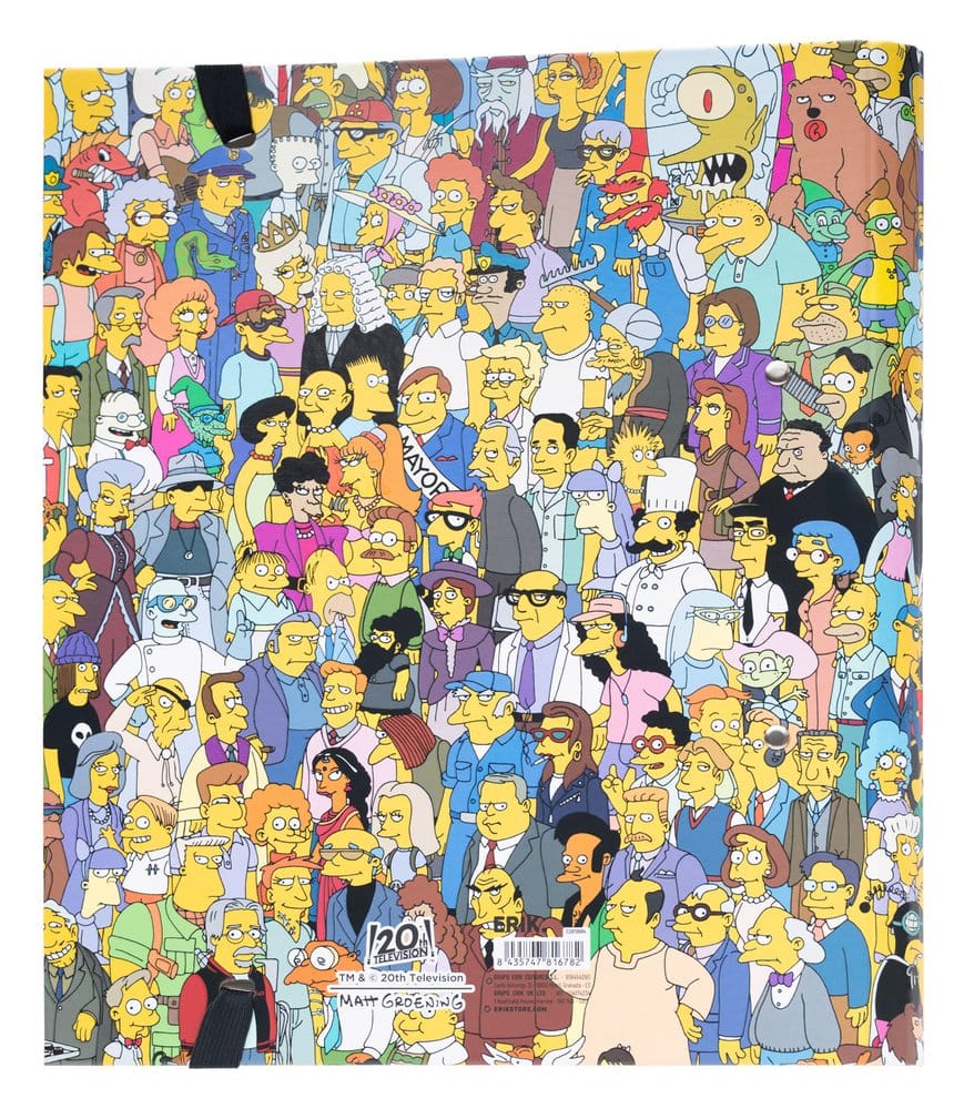 The Simpsons Ring Binder 2 Rings 32 x 28 cm