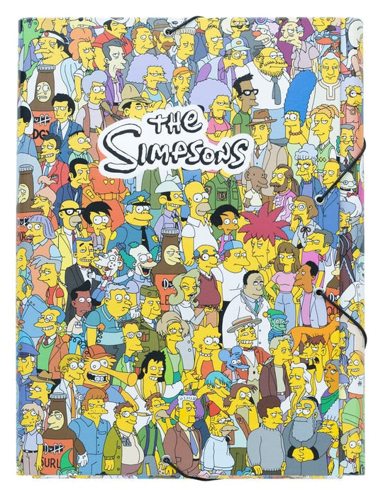 The Simpsons Elasticated Folder 34 x 26 cm