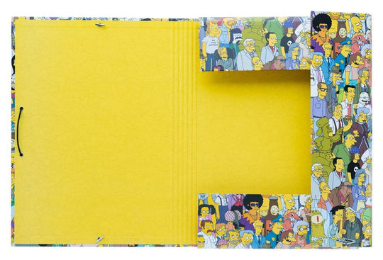 The Simpsons Elasticated Folder 34 x 26 cm