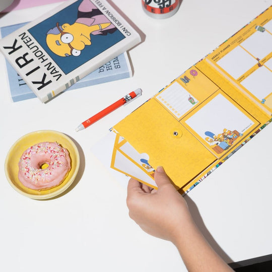 The Simpsons Weekly Planner with Sticky Notes 19 x 17 cm