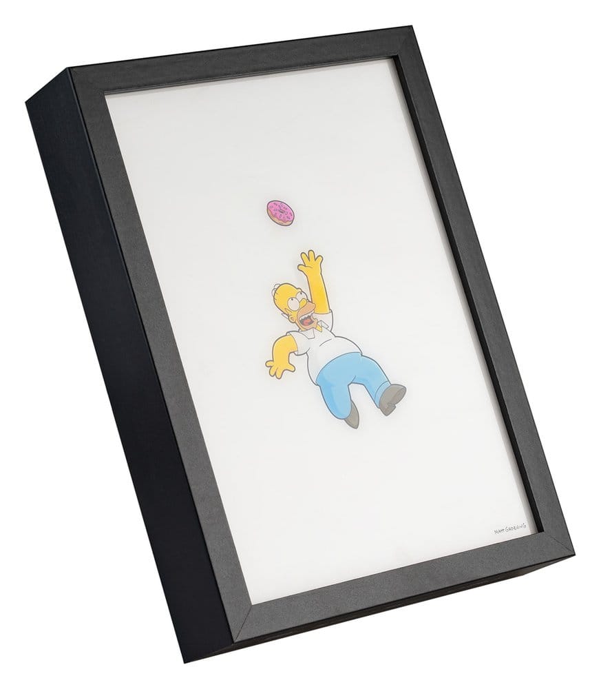 The Simpsons Framed LED Poster 20 x 28 cm
