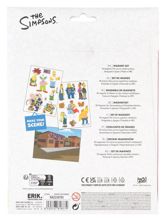 The Simpsons Figures Magnet Set Citizens