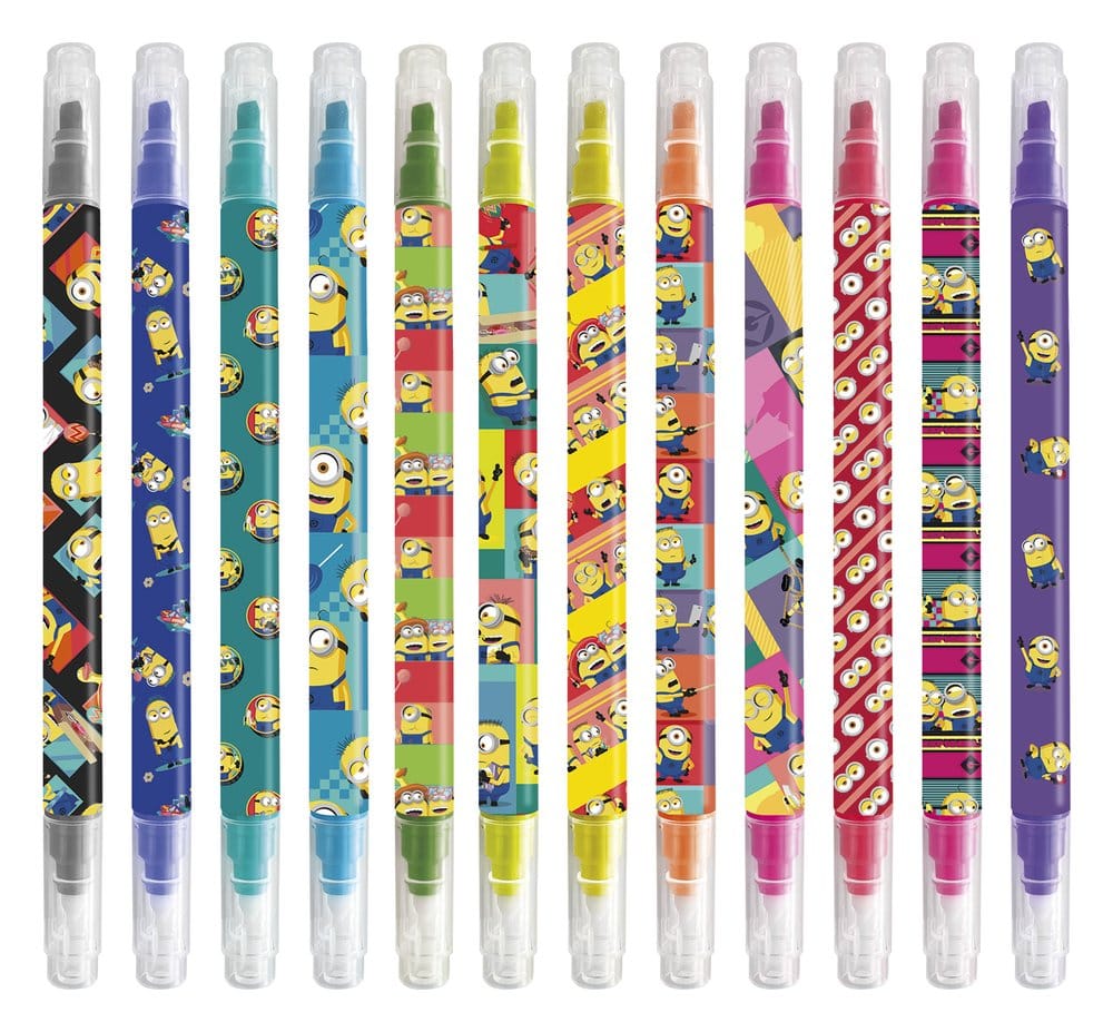 Minions Erasable Markers Set of 12