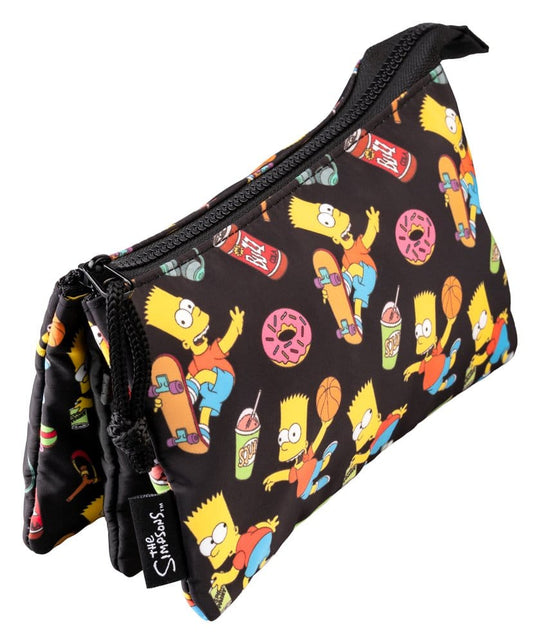 The Simpsons Triple Pencil Case Bart