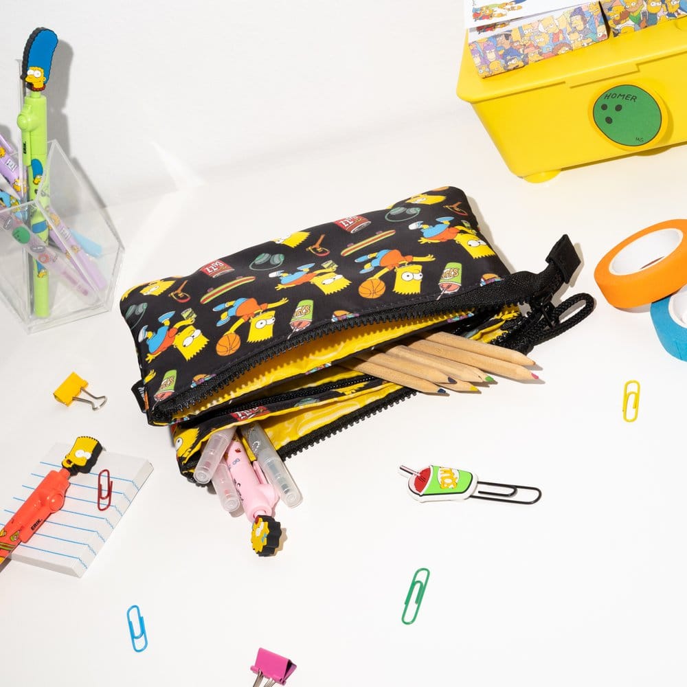 The Simpsons Triple Pencil Case Bart