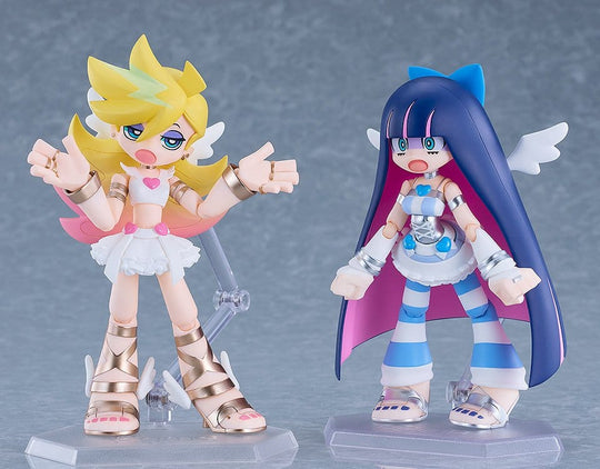 New Panty & Stocking with Garterbelt Figma Action Figures 2-Pack Panty & Stocking: Angel ver. 12 cm