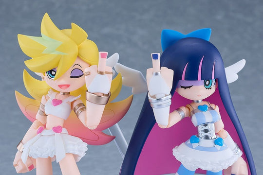 New Panty & Stocking with Garterbelt Figma Action Figures 2-Pack Panty & Stocking: Angel ver. 12 cm