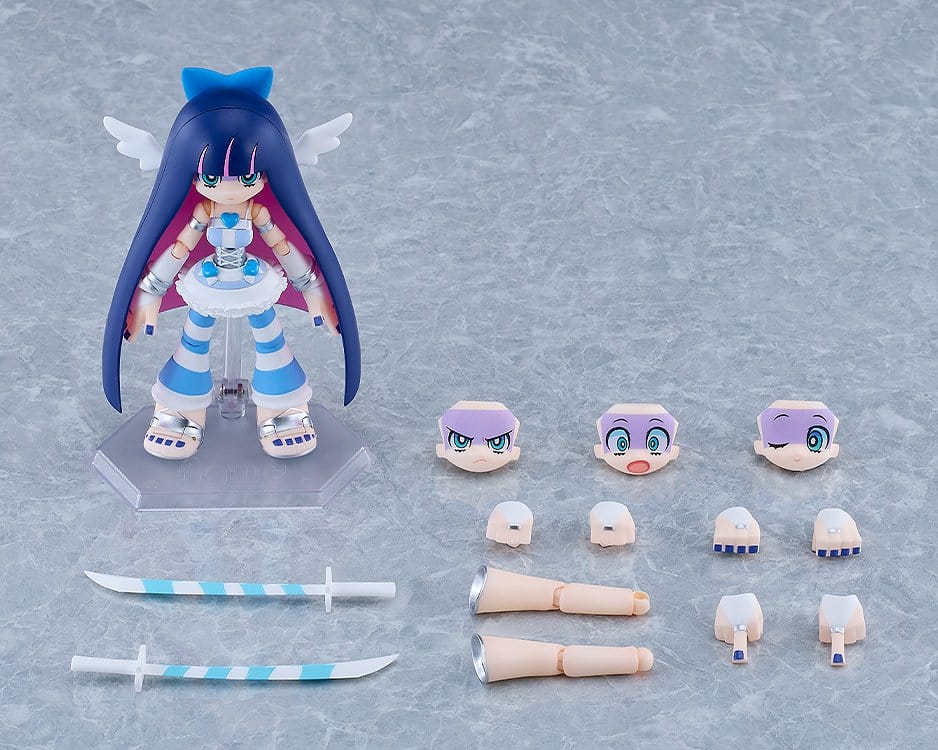 New Panty & Stocking with Garterbelt Figma Action Figures 2-Pack Panty & Stocking: Angel ver. 12 cm