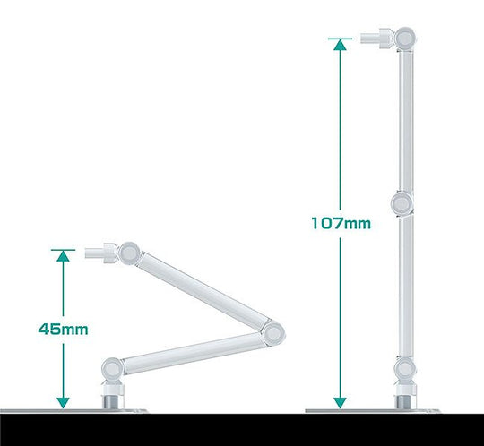 The Simple Stand Mini Nendoroid More for Mini Figures & Models 4-Pack