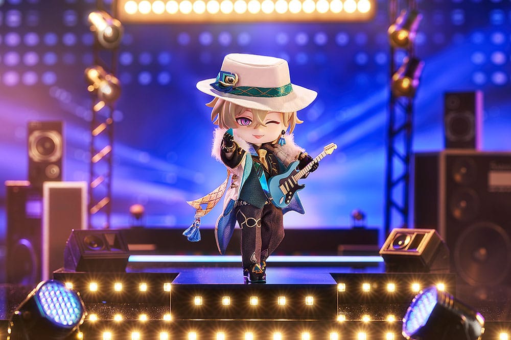 Honkai: Star Rail Nendoroid Doll Action Figure Aventurine Star Rail Live Ver. 14 cm