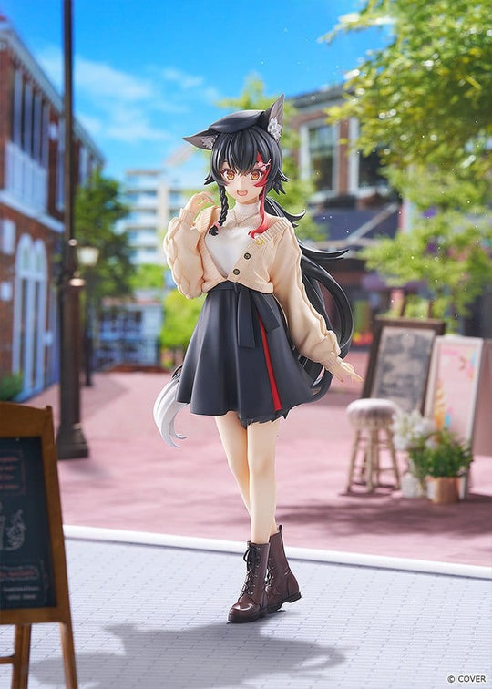 Hololive Production G.S. Collection PVC Figure 1/7 Ookami Mio Date Style - Street Outfit Ver. 24 cm