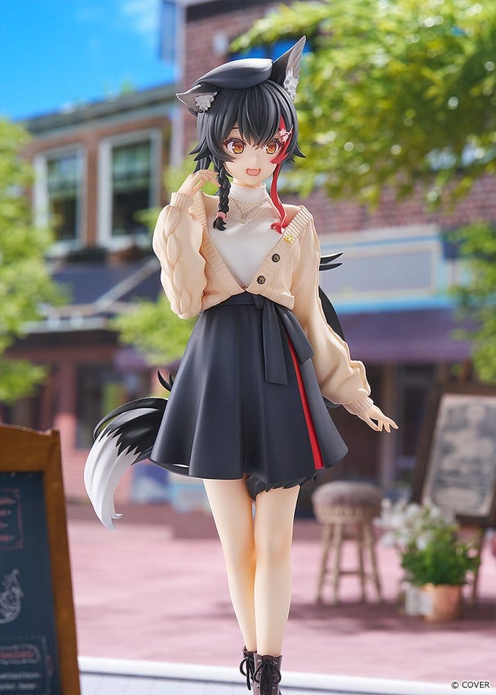 Hololive Production G.S. Collection PVC Figure 1/7 Ookami Mio Date Style - Street Outfit Ver. 24 cm