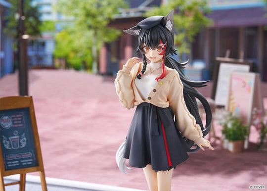 Hololive Production G.S. Collection PVC Figure 1/7 Ookami Mio Date Style - Street Outfit Ver. 24 cm