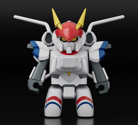 Metal Armor Dragonar Brickroid Action Figure Dragonar-1 (Opening Ver.) & Carrier Set 5 cm
