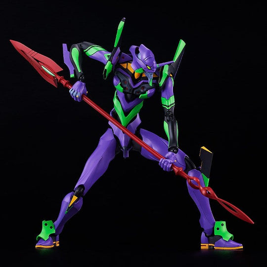 Rebuild of Evangelion Moderoid Plastic Model Kit DX-SCALE Evangelion Test Type-01 Luminous Set Edition 26 cm