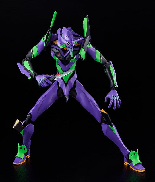Rebuild of Evangelion Moderoid Plastic Model Kit DX-SCALE Evangelion Test Type-01 Luminous Set Edition 26 cm