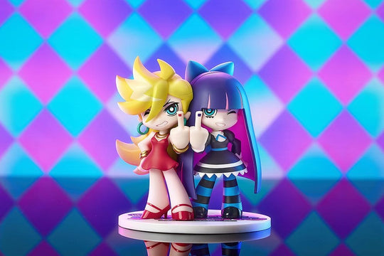 New Panty & Stocking with Garterbelt Mini Memory Mini Figure Panty & Stocking 10 cm