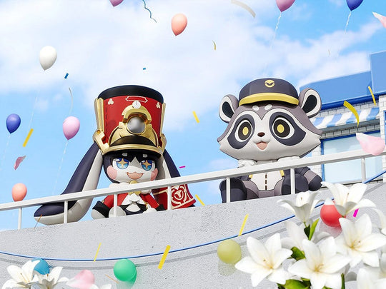 Honkai: Star Rail Huggy Good Smile Mini Figure Baseball Raccoon 7 cm