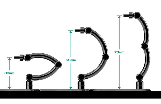 The Simple Stand Mini Nendoroid More for Mini Figures & Models mini Black 4er-Pack