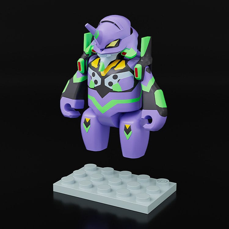 Rebuild of Evangelion Brickroid Action Figure Evangelion Test Type-01 5 cm