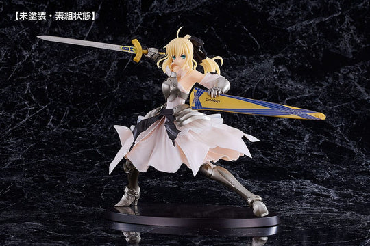 Fate/Stay Night Plamatea Plastic Model Kit Reincarnation Saber Lily Distant Avalon 20 cm