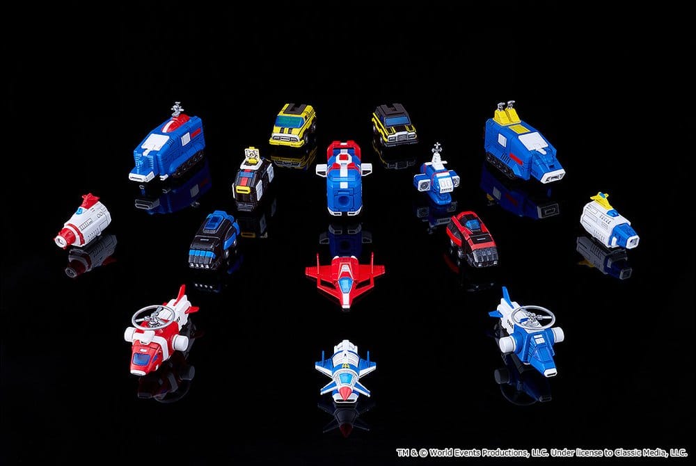 Armored Fleet Dairugger XV Moderoid Plastic Model Kit Dairugger XV 20 cm