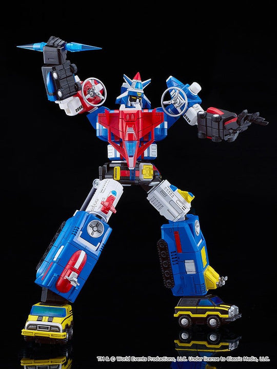 Armored Fleet Dairugger XV Moderoid Plastic Model Kit Dairugger XV 20 cm