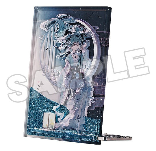 Character Vocal Series 01: Hatsune Miku Glitter Acrylic Block Hatsune Miku Han Gong Qiu Yue Ver. 15 cm
