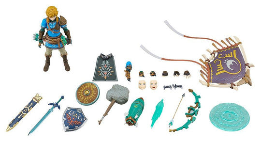 The Legend of Zelda Tears of the Kingdom Figma Action Figure Link Tears of the Kingdom Ver. DX Edition 15 cm