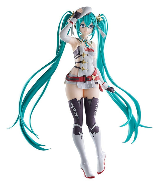 Hatsune Miku GT Project Pop Up Parade PVC Figure Racing Miku: 2023 Ver. 17 cm