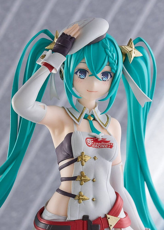 Hatsune Miku GT Project Pop Up Parade PVC Figure Racing Miku: 2023 Ver. 17 cm