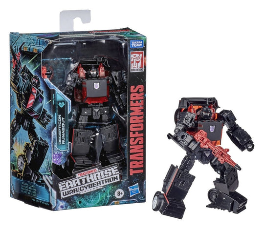 Transformers Generations War for Cybertron: Earthrise Deluxe Class Action Figure Decepticon Runabout WFC-E41 14 cm