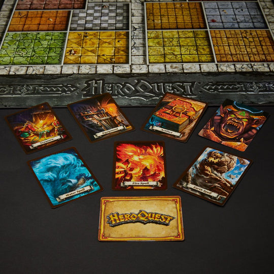 HeroQuest Board Game Game System english