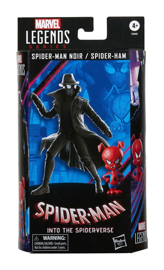Spider-Man: Into the Spider-Verse Marvel Legends Action Figure 2-Pack 2022 Spider-Man Noir & Spider-Ham 15 cm