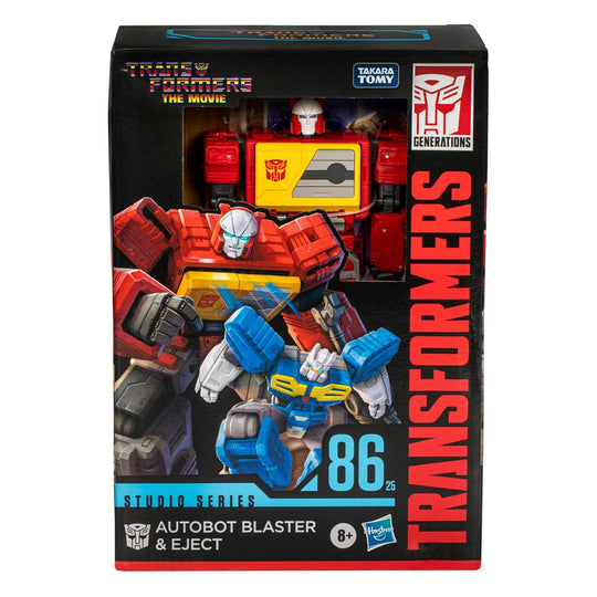 The Transformers: The Movie Generations Studio Series Voyager Class Action Figure Autobot Blaster & Eject 16 cm