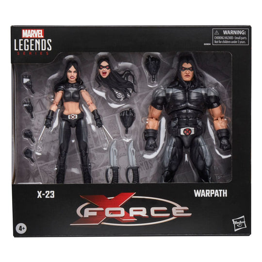X-Force Marvel Legends Action Figure 2-Pack X-23 & Warpath 15 cm