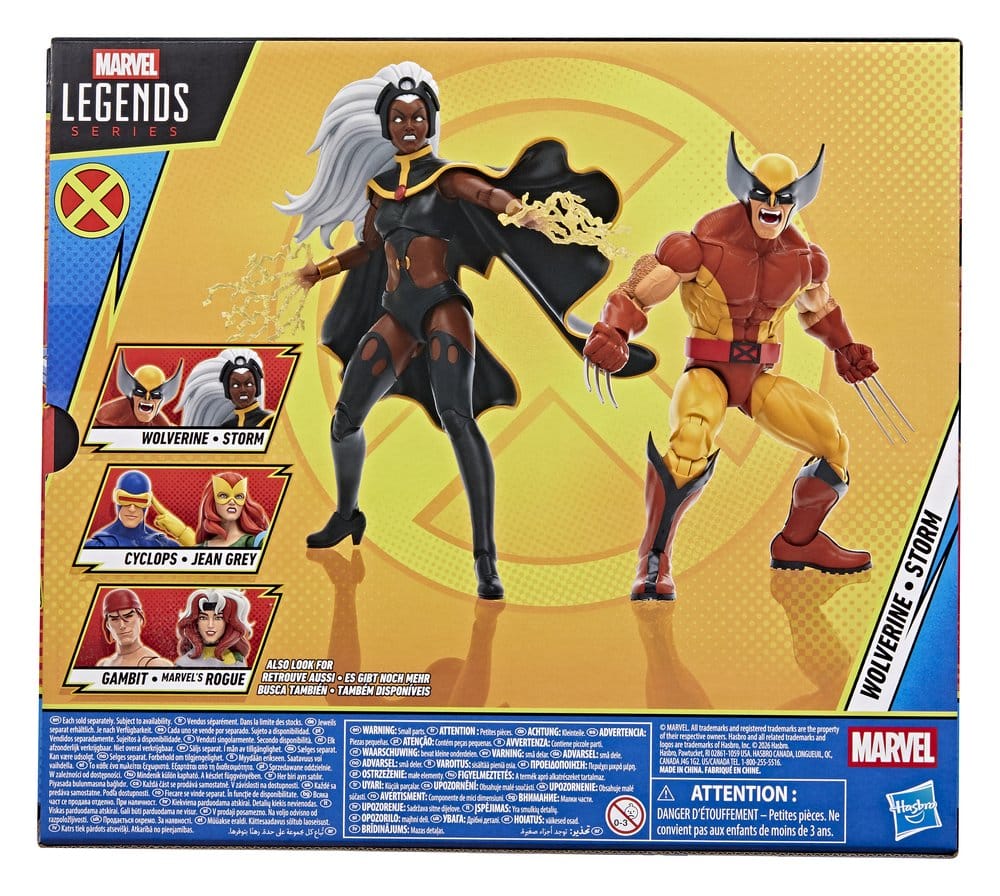 Marvel Legends Action Figure 2-Pack Storm & Wolverine 15 cm