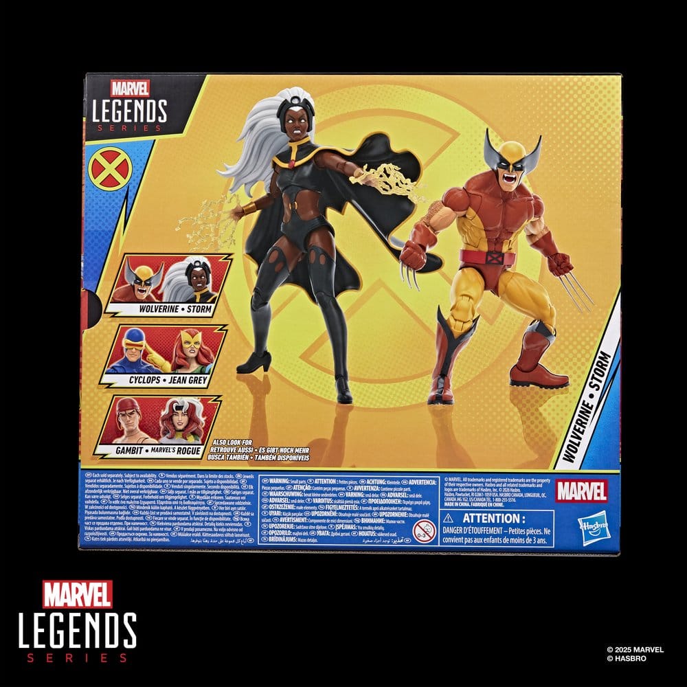 Marvel Legends Action Figure 2-Pack Storm & Wolverine 15 cm